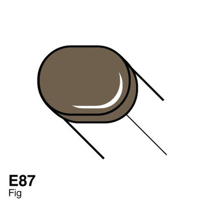 Hovedbilde Copic - Sketch Marker - E87 - FIG