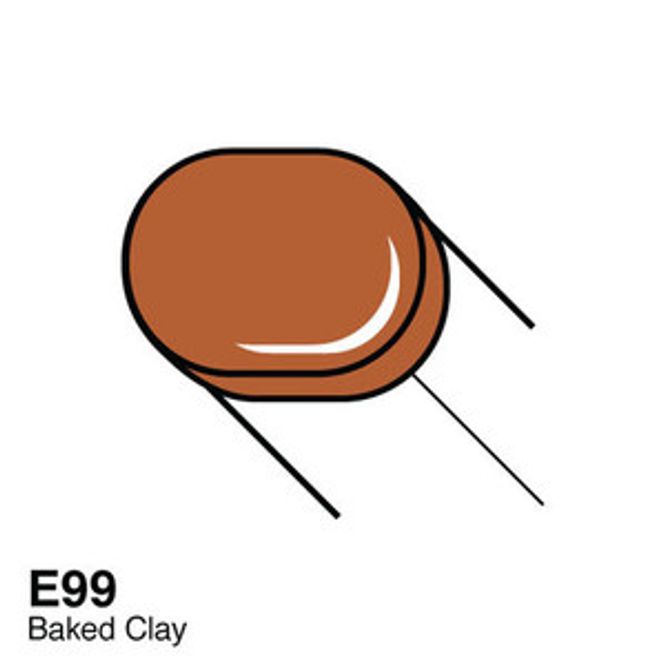 Hovedbilde Copic - Sketch Marker - E99 - BAKED CLAY