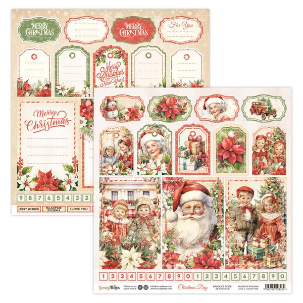 ScrapBoys - Christmas Day - 12x12 - CHDA-06