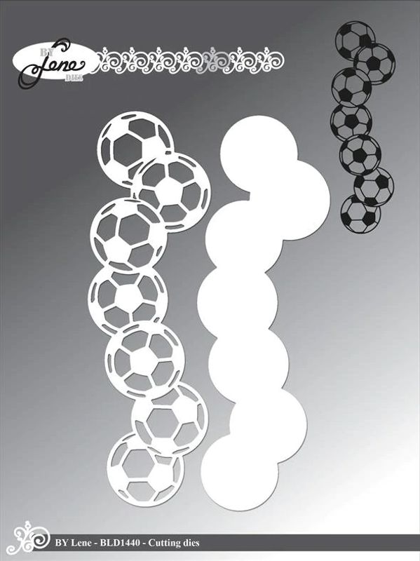 By Lene - Dies - BLD1440 - Football Border