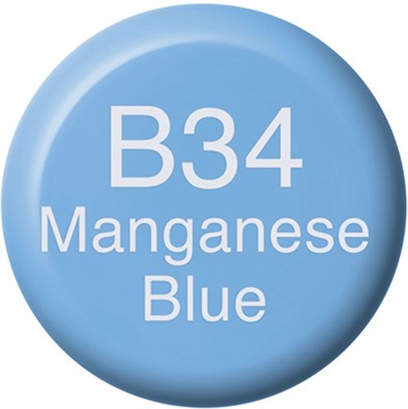 Copic - Ink Refill - 12 ml - B34 - Manganese Blue