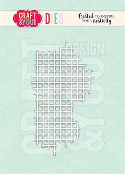 Craft & You - Dies - CW289 - Checkered Background