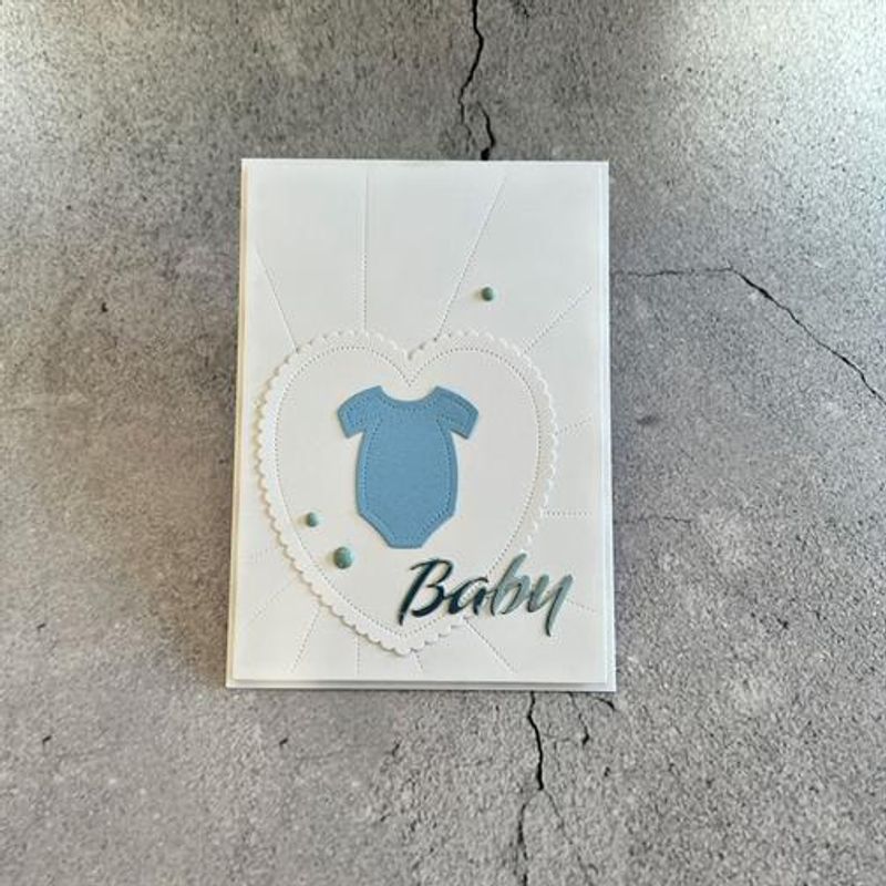 Simple and basic - Dies - SBD335 - Baby Onesie / Body