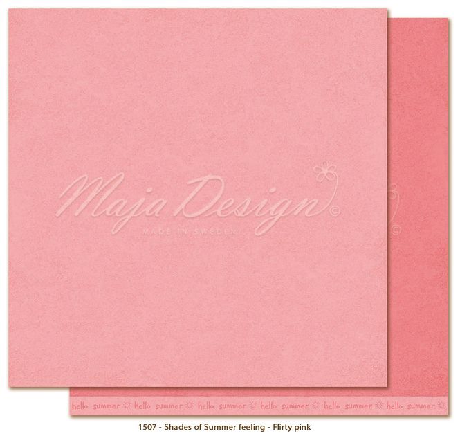 Hovedbilde Maja Design - 1507 - Monochromes - Shades of Summer Feeling - Flirty pink