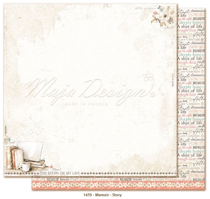 Maja Design - 1491 - Memoir - 6x6 Paper Pack