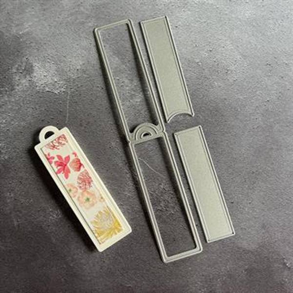 Simple and basic - Dies - SBD242 - Long narrorw tag with add-ons