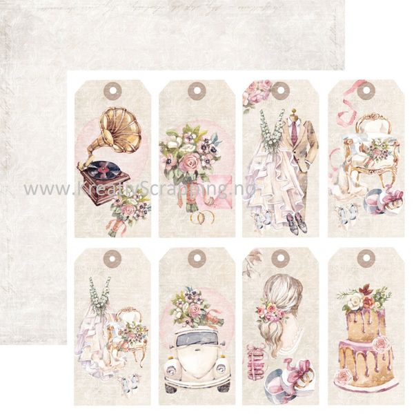 Reprint - 12x12 - RP0539 - Mr & Mrs - Tags