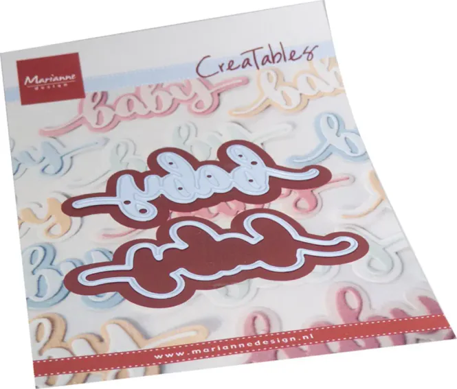 Hovedbilde Marianne Design - LR0793 - Creatables - Baby (text)