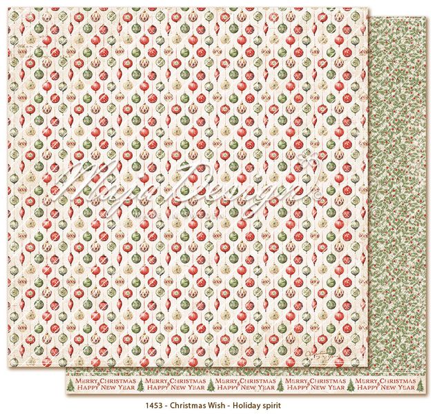 Maja Design - 1467 - Christmas Wish - 12x12 Paper Pack - inkl monochromes