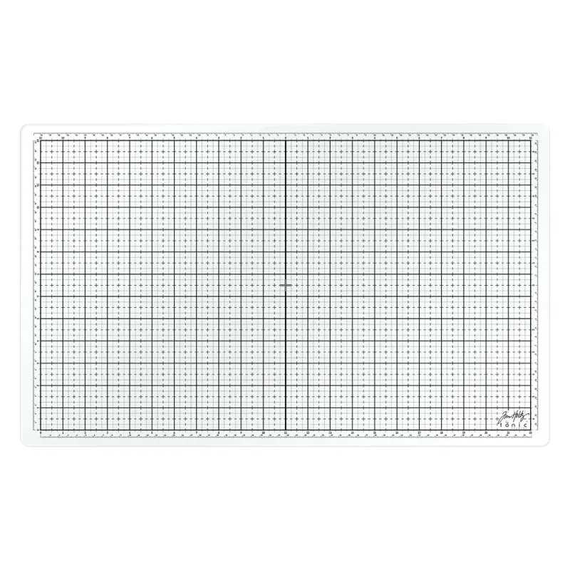 Tim Holtz - 1912e - Glass Studio Mat - 14.25x23.75