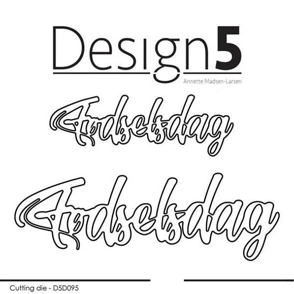 Design5 - Dies - D5D095 - Fødselsdag