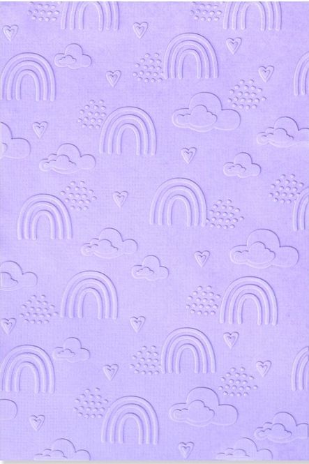 Hovedbilde Sizzix - 665739 - Textured Impressions - A6 - Rainbow Sky