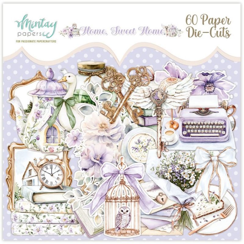 Mintay - HSH - Home, Sweet Home - Paper Die-Cuts - 60 pcs