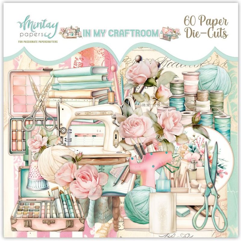 Mintay - IMC - In My Craftroom - Paper Die-Cuts - 60 pcs