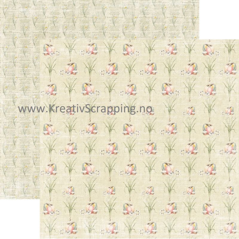 Reprint - 12x12 - RP0508 - Vintage Easter - Bird Eggs