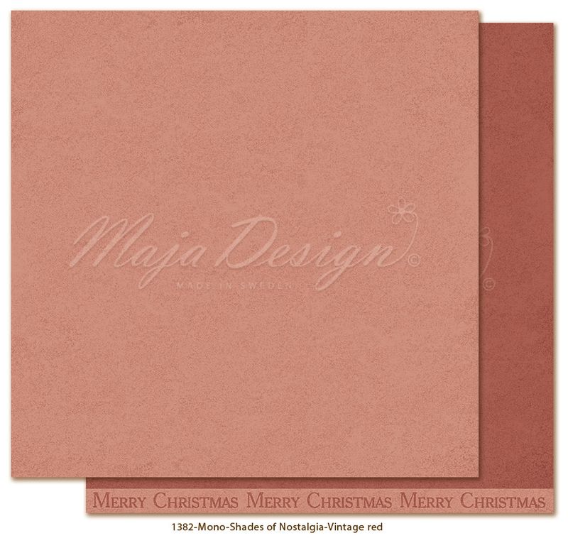 Maja Design - 1382 - Monochromes - Shades of Nostalgia - Vintage red