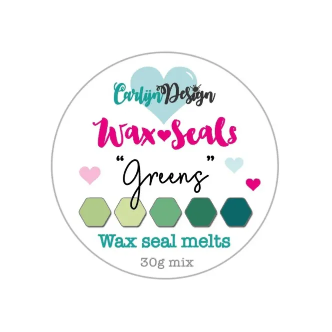 Hovedbilde CarlijnDesign - Wax Seal Melts - 30g - Greens