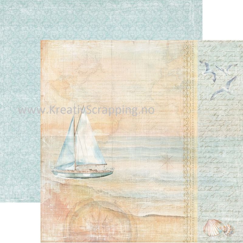 Reprint - 12x12 - RP0702 - The Beach - Seaside