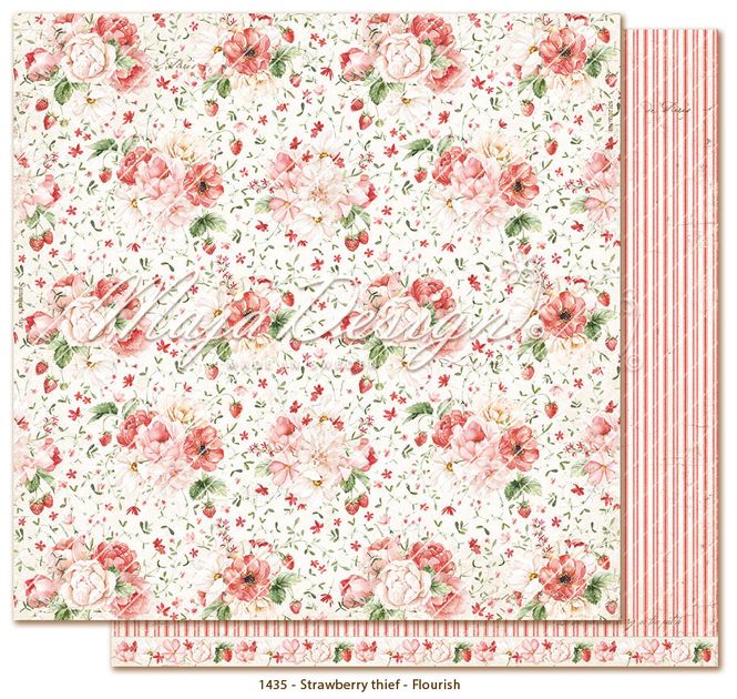 Hovedbilde Maja Design - 1435 - Strawberry thief - Flourish
