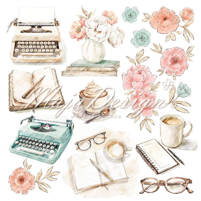 Hovedbilde Maja Design - 1491 - Memoir - 6x6 Paper Pack