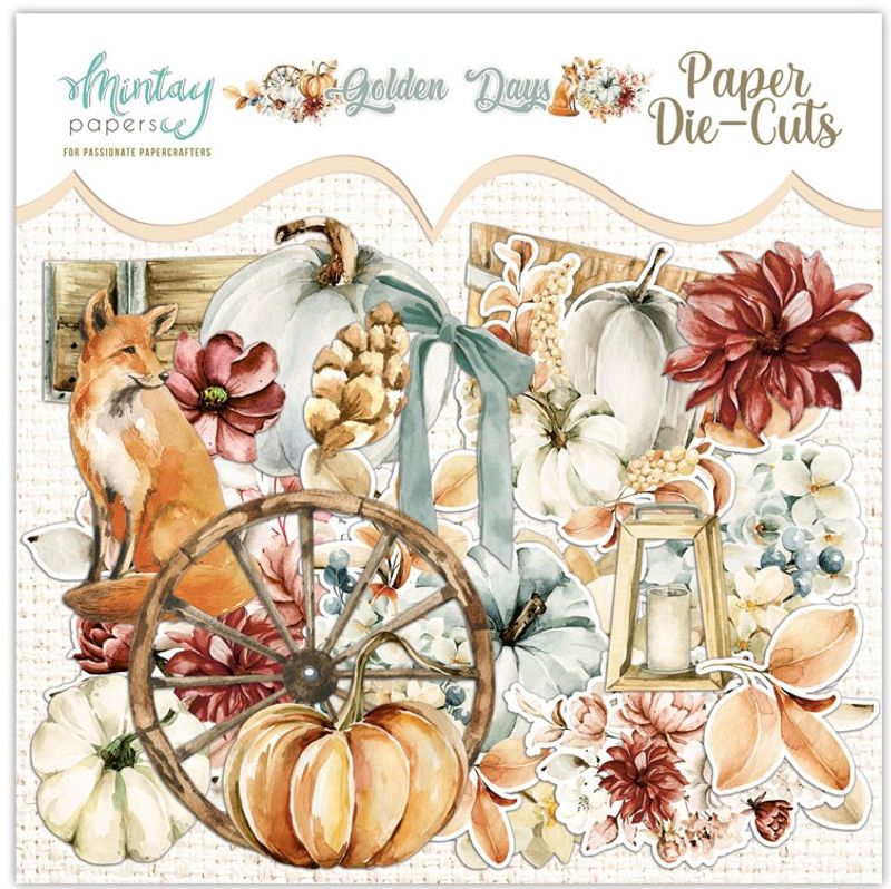 Mintay - GOL - Golden Days - Paper Die-Cuts