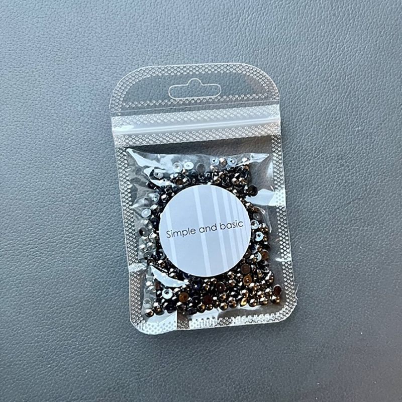 Simple and Basic - SBA564 - Halvperle 4mm Polished Antique Silve