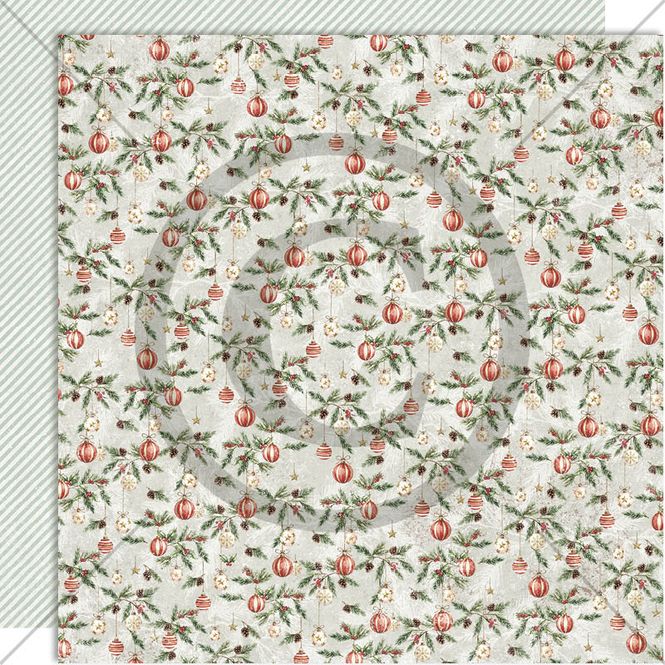 Hovedbilde Papirdesign - 12x12 - PD 1709 - Juleminner - Julepynt