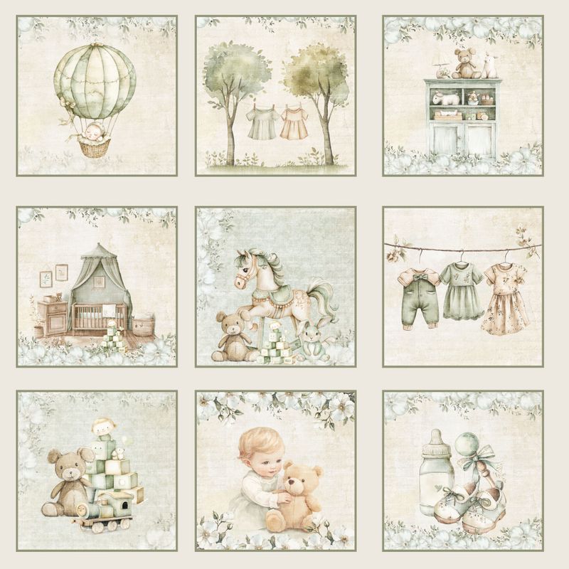 Reprint - 12x12 - RP0689 - Cutie - Tags