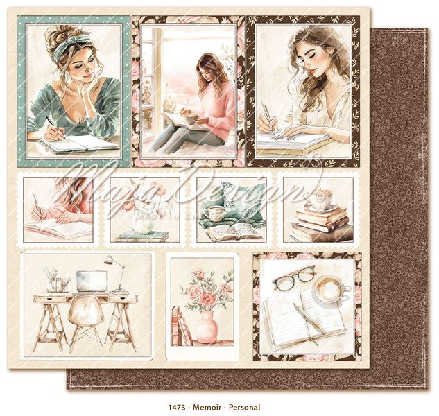 Maja Design - 1491 - Memoir - 6x6 Paper Pack