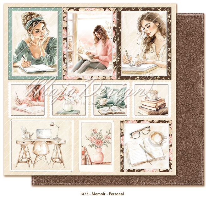 Hovedbilde Maja Design - 1491 - Memoir - 6x6 Paper Pack