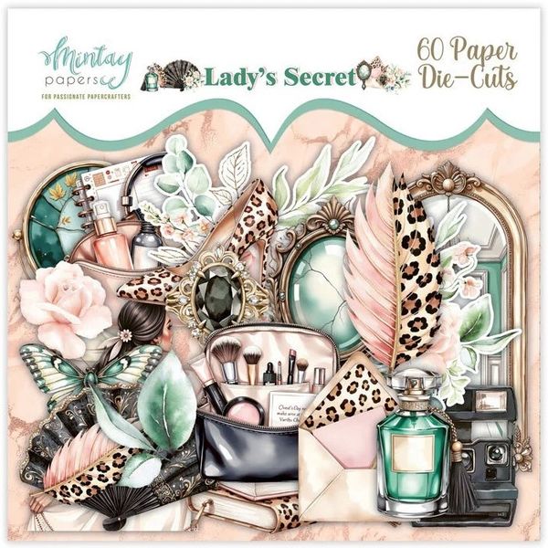 Mintay - LAS - Lady's Secret - Paper Die-Cuts - 60 pcs