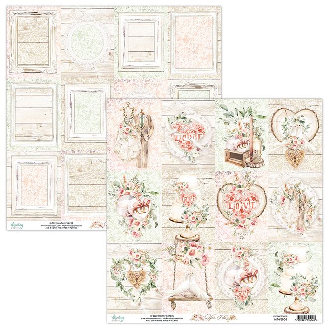 Hovedbilde Mintay - YES - 12x12 - Yes, I do - 06 Picture Sheet