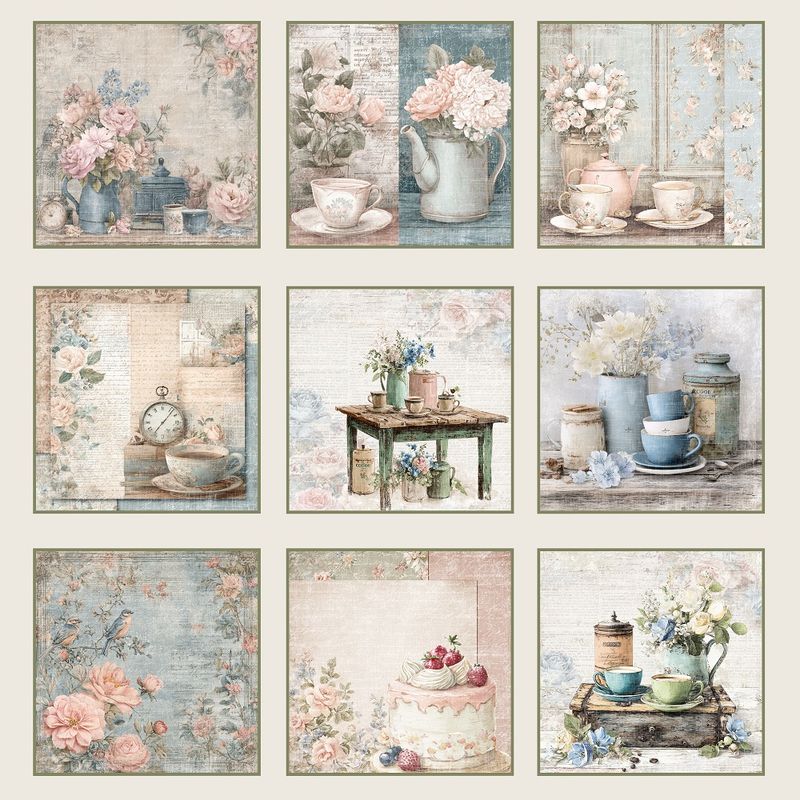 Reprint - 12x12 - RP0744 - Quiet Moments - Tags