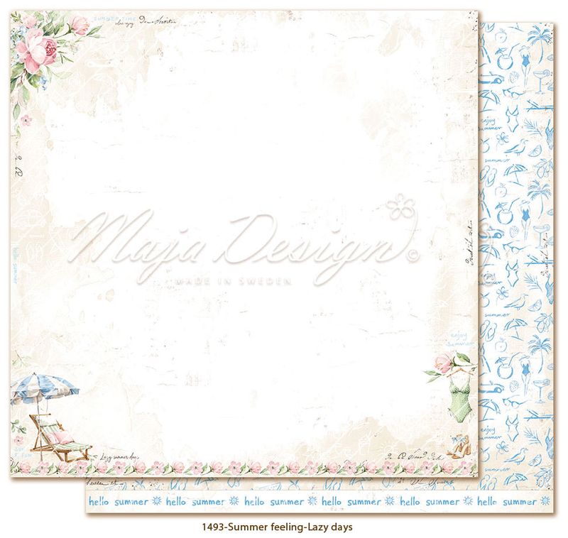 Maja Design - 1509 - Summer Feeling - 6x6 Paper Pack