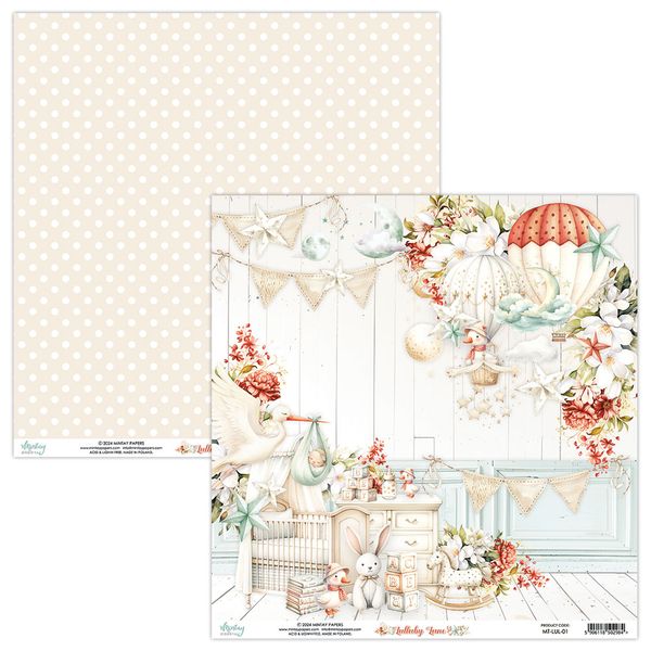 Mintay - LUL - 12x12 Paper Set - Lullaby Lane
