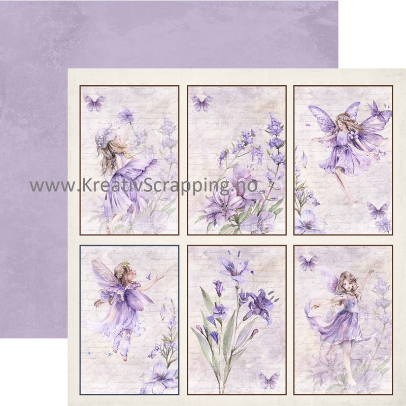 Reprint - 12x12 - CRP077 - Fairies - Paper Pack