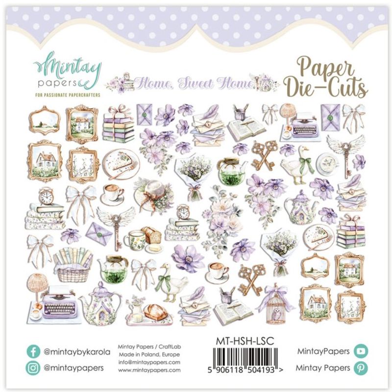 Mintay - HSH - Home, Sweet Home - Paper Die-Cuts - 60 pcs