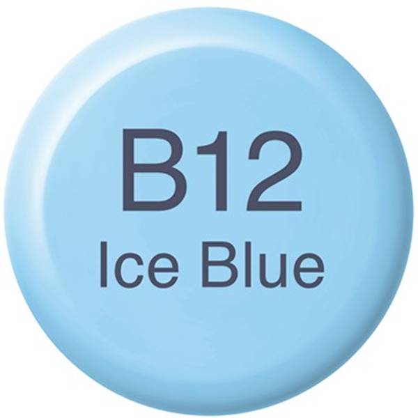 Copic - Ink Refill - 12 ml - B12 - Ice Blue