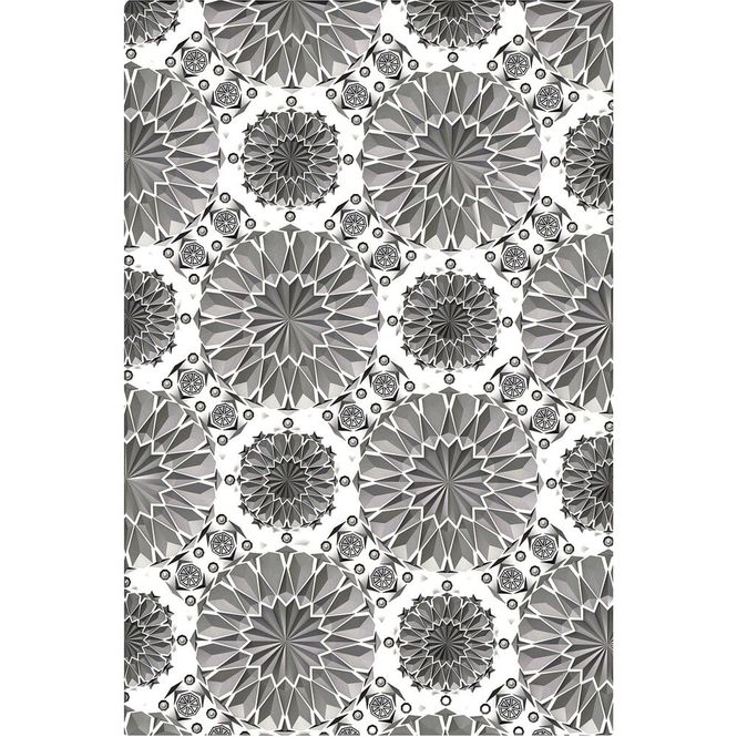 Hovedbilde Sizzix - 665636 - 3-D Texture Fades - Mini - Mini Kaleidoscope