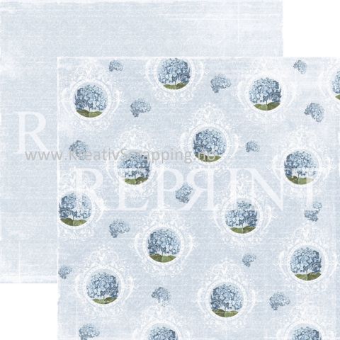 Hovedbilde Reprint - 12x12 - RP0257 - Dusty Blue - Hydragena