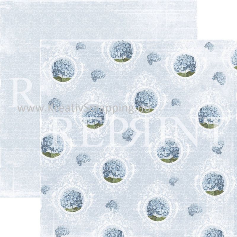 Reprint - 12x12 - RP0257 - Dusty Blue - Hydragena