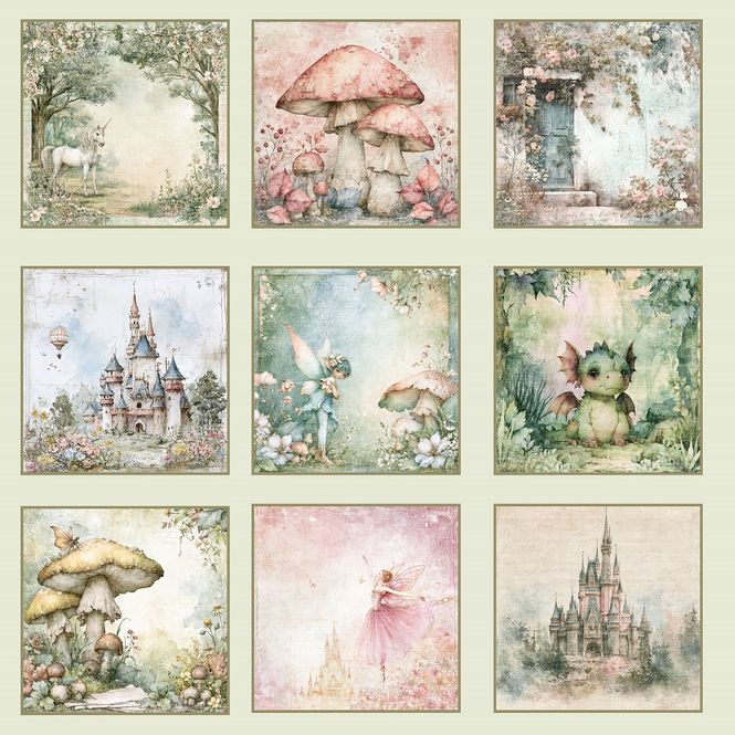 Hovedbilde Reprint - 12x12 - RP0779 - Hidden Magic - Tags