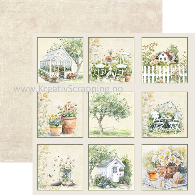Hovedbilde Reprint - 8x8 - RPM067 - Summer - Paper Pack