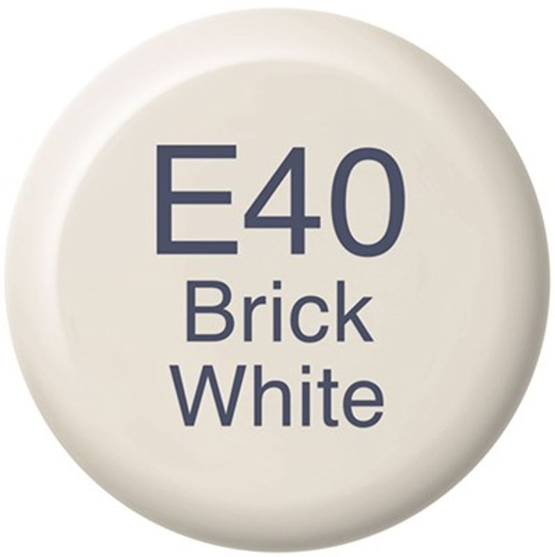 Copic - Ink Refill - 12 ml - E40 - Brick White