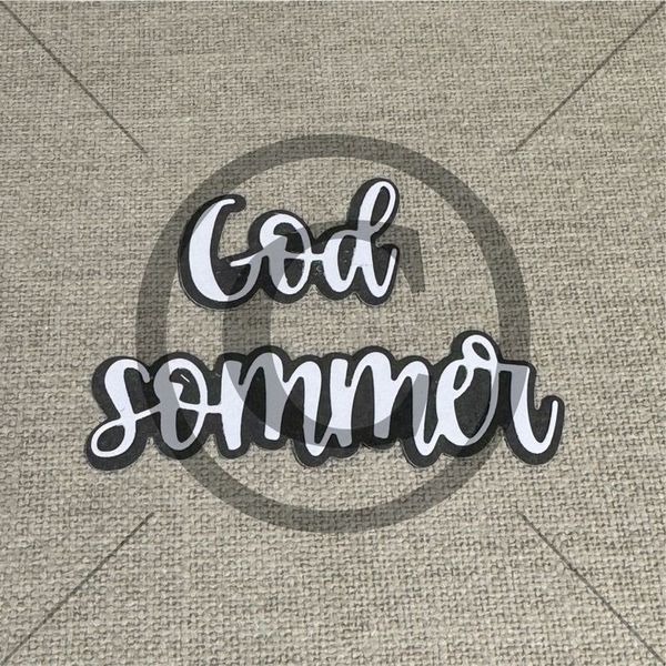 Papirdesign - Dies - PD 01252 - God sommer