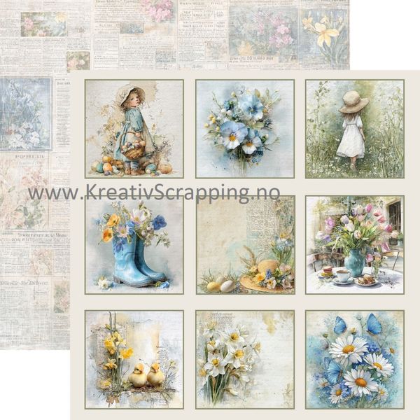 Reprint - 8x8 - RPM076 - Hello Spring - Paper Pack