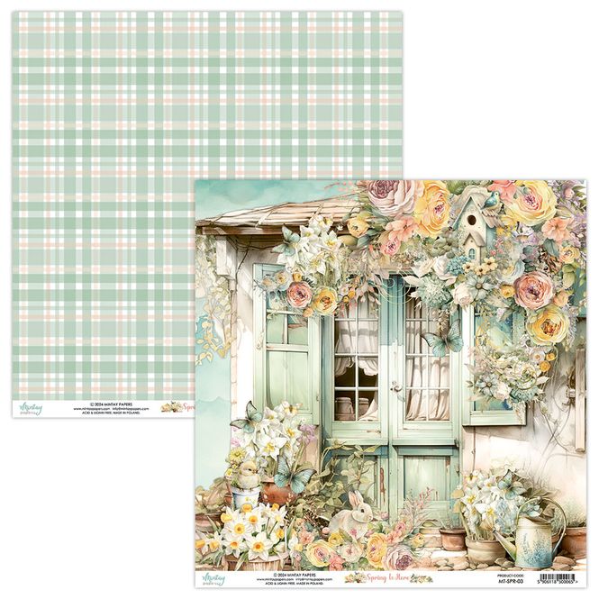 Hovedbilde Mintay - SPR - 12x12 Paper Set - Spring Is Here