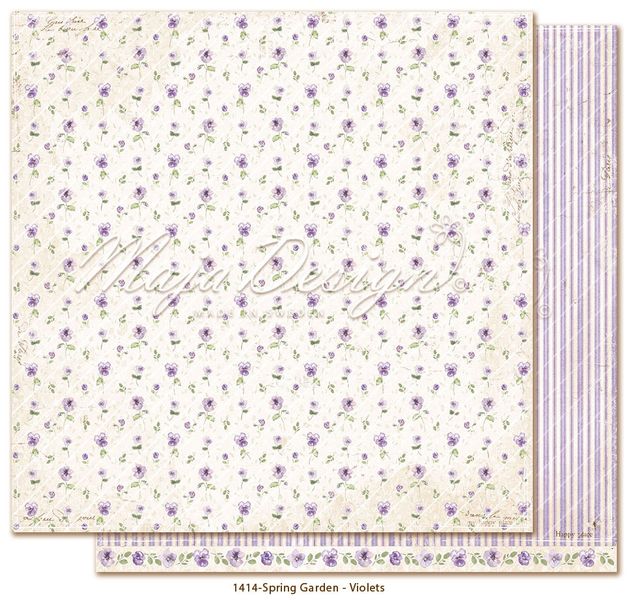 Maja Design - 1414 - Spring Garden - Violets
