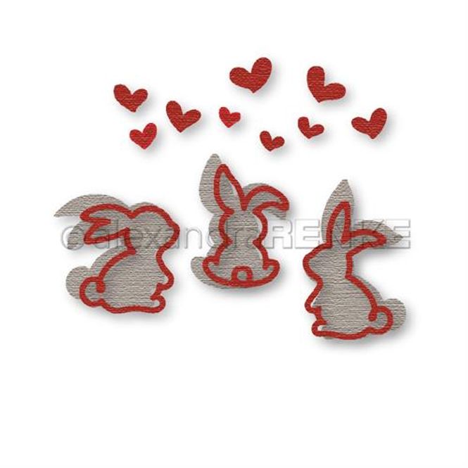 Hovedbilde Alexandra Renke - Dies - D-AR-Ti0099 - Artist Mini Rabbits Trio