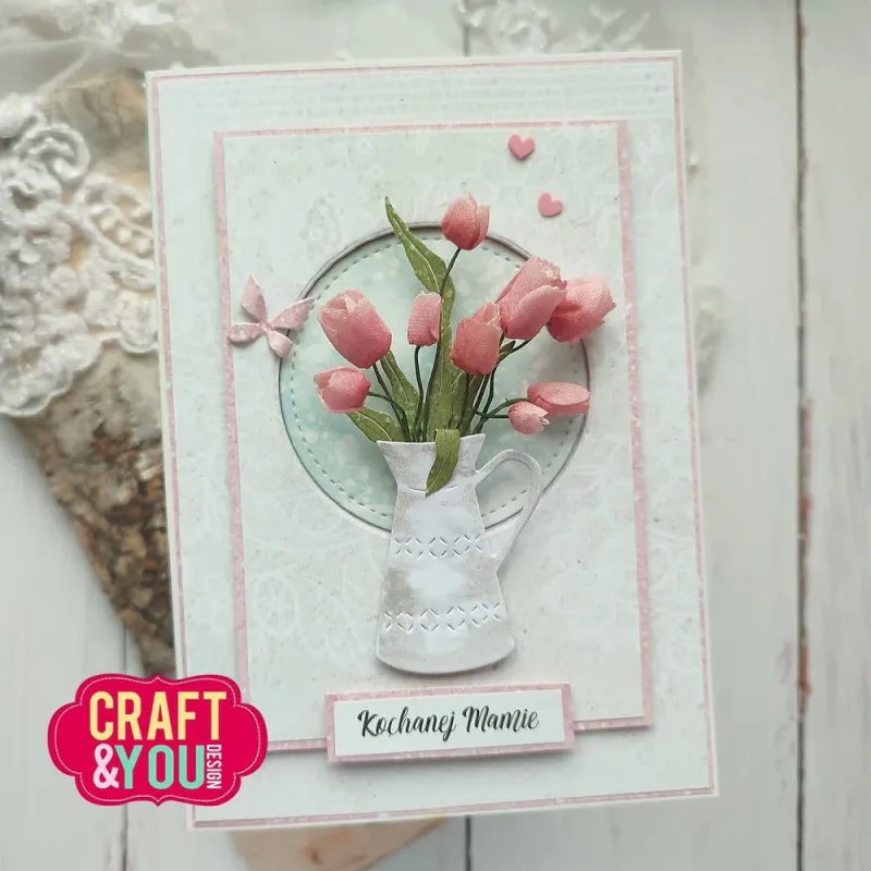 Craft & You - Dies - CW272 - Spring Jug
